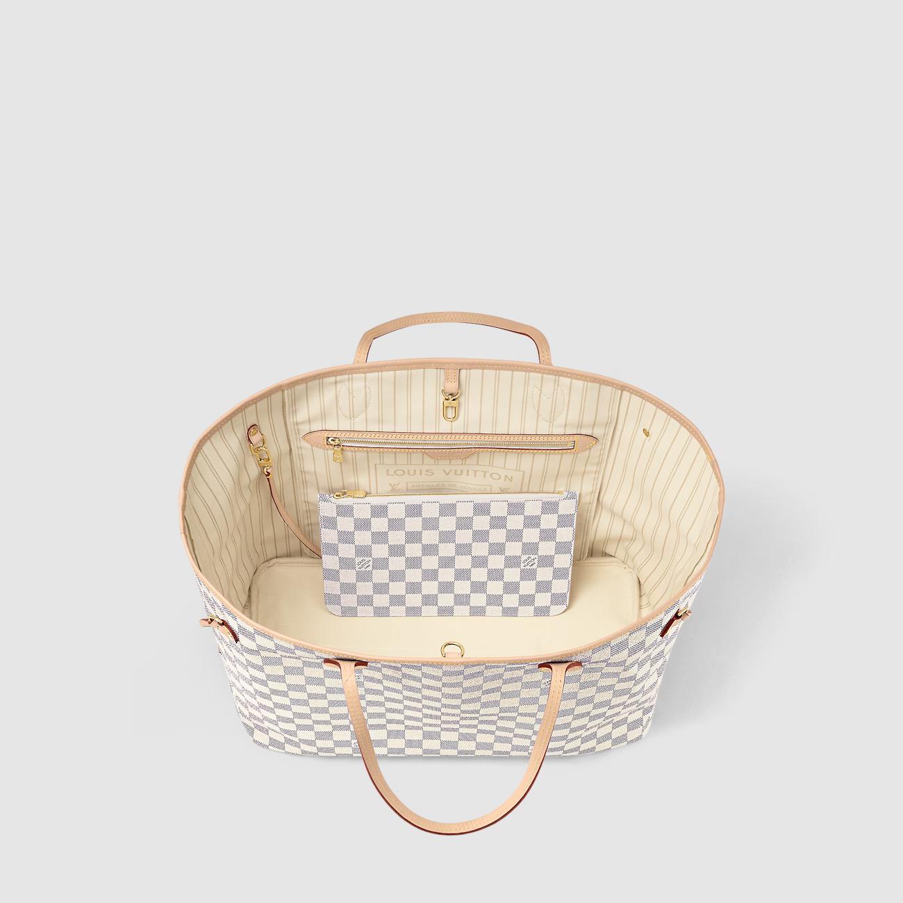 Túi Louis Vuitton Neverfull GM Nữ Damier Zur Be